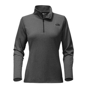 The North Face | Size M Women’s Tech Glacier 1/4 Zip in medium gray